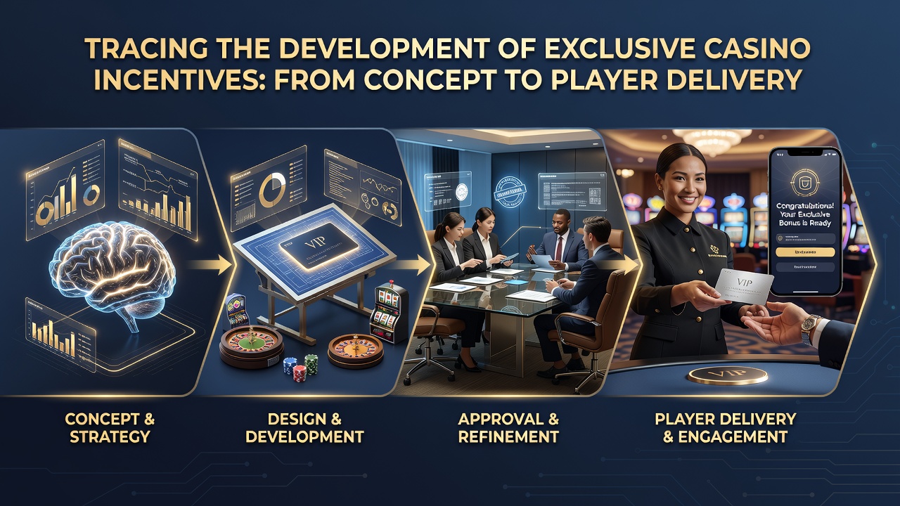 Flowchart of incentive testing and player delivery process in online casinos